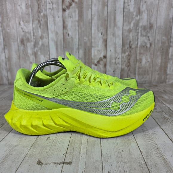 Saucony Other - Saucony Endorphin Pro 3 Mens Neon Yellow Running Speedroll Technology Size 9.5